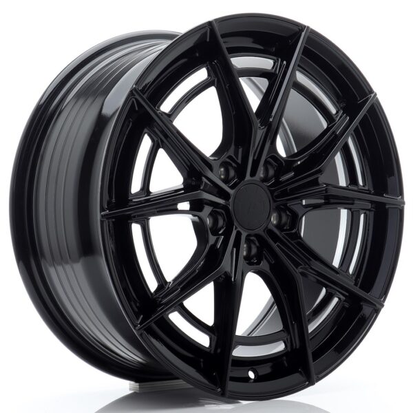 JR Wheels JR50 18x8 ET45 5x112 Gloss Black Alloy Wheel