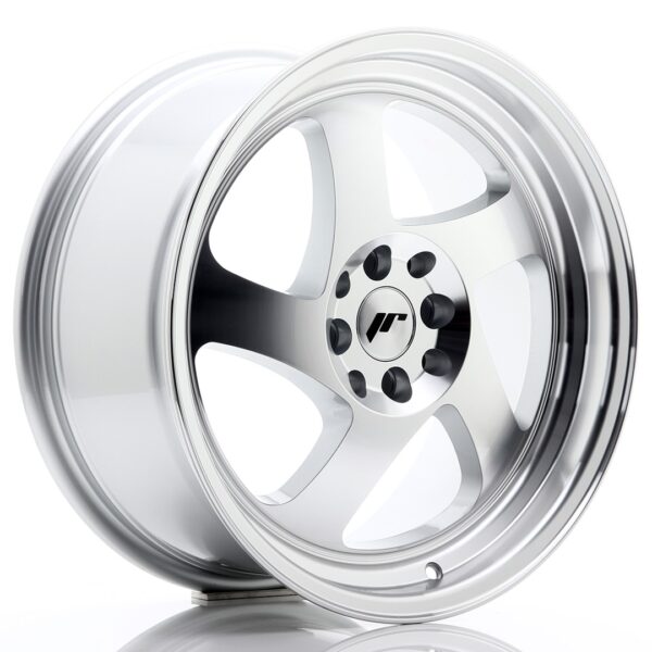 JR Wheels JR15 17x8 ET35 5x100/114 Silver Machined Face Alloy Wheel