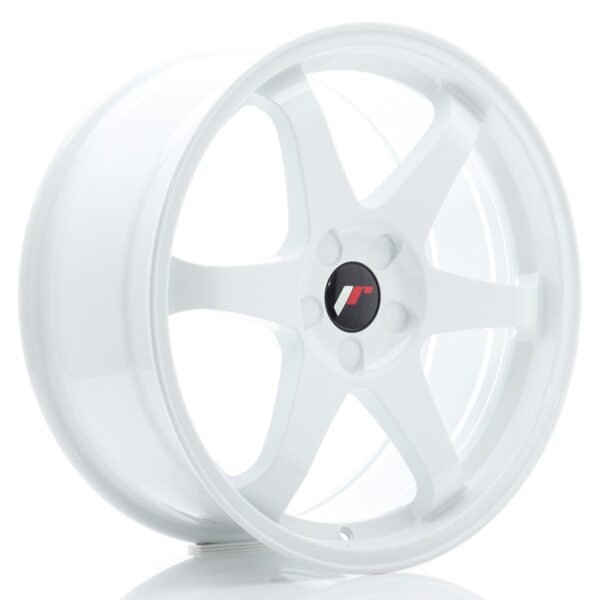 JR Wheels JR3 19x8,5 ET20-42 5H BLANK White Alloy Wheel