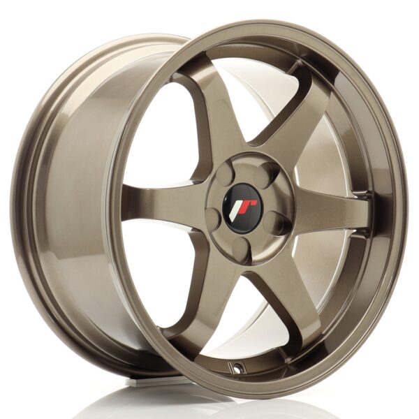 JR Wheels JR3 18x9 ET15-40 5H BLANK Bronze Alloy Wheel