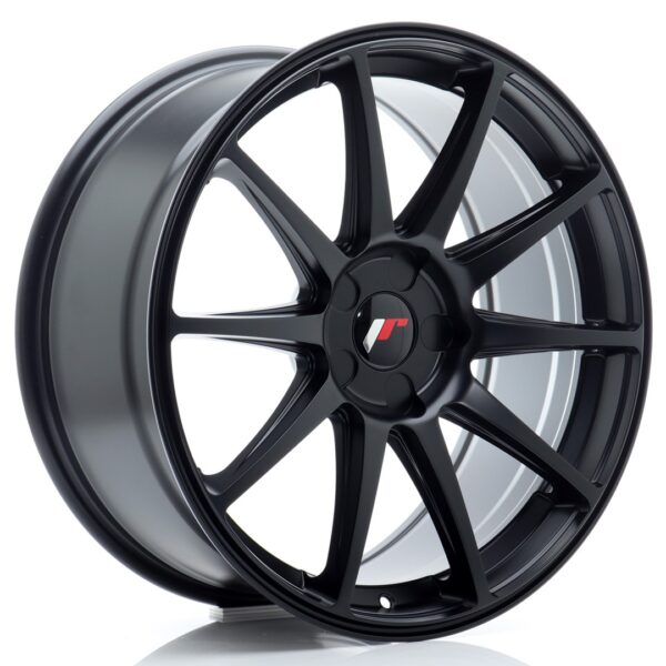 JR Wheels JR11 19x8,5 ET20-42 5H BLANK Matt Black Alloy Wheel