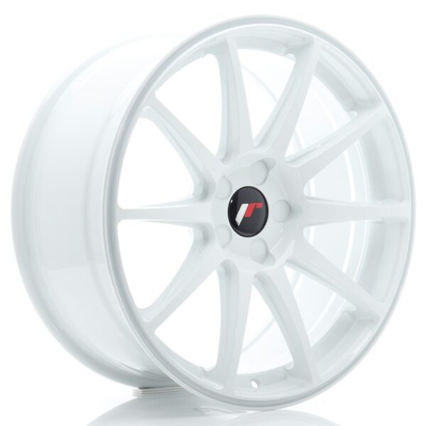 JR Wheels JR11 19x8,5 ET20-42 5H BLANK White Alloy Wheel