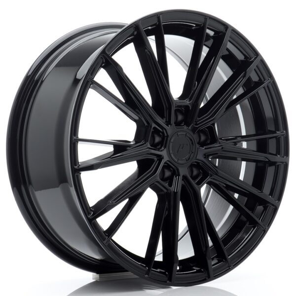 JR Wheels JR52 18x8 ET45 5x112 Gloss Black Alloy Wheel