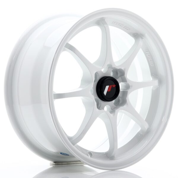 JR Wheels JR5 15x7 ET35 4x100 White Alloy Wheel