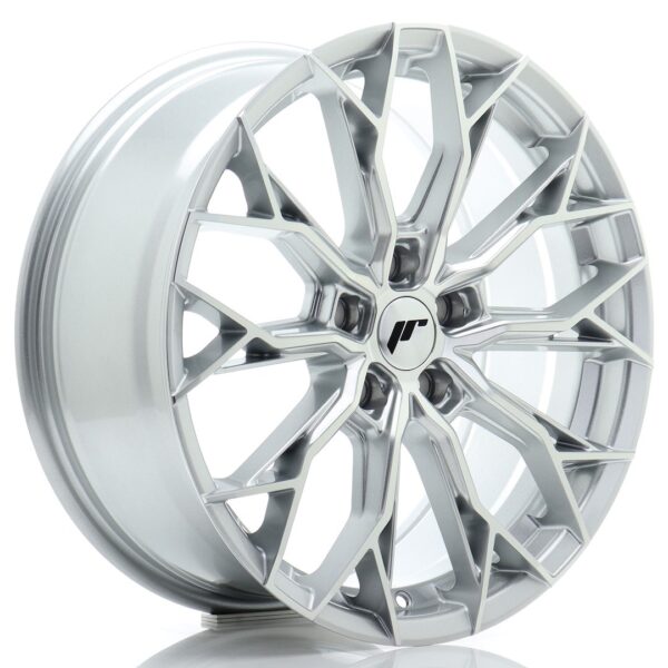 JR Wheels JR49 18x8 ET42 5x112 Silver Machined Face Alloy Wheel