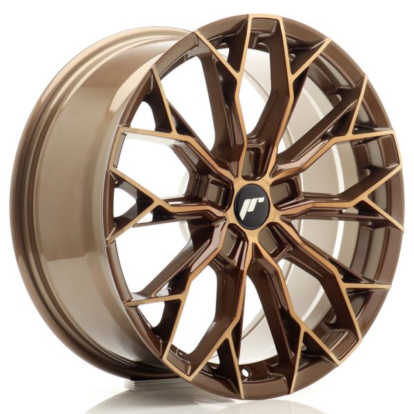 JR Wheels JR49 18x8 ET20-42 5H BLANK Platinum Bronze Alloy Wheel