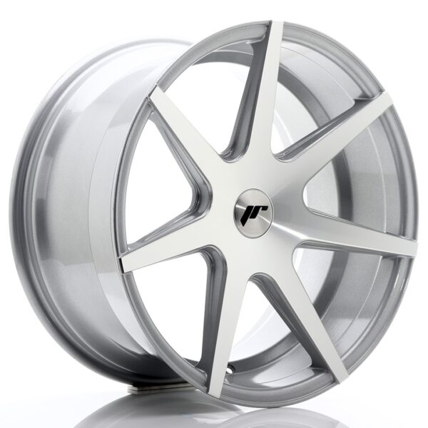 JR Wheels JR20 19x9,5 ET20-40 BLANK Silver Machined Face Alloy Wheel