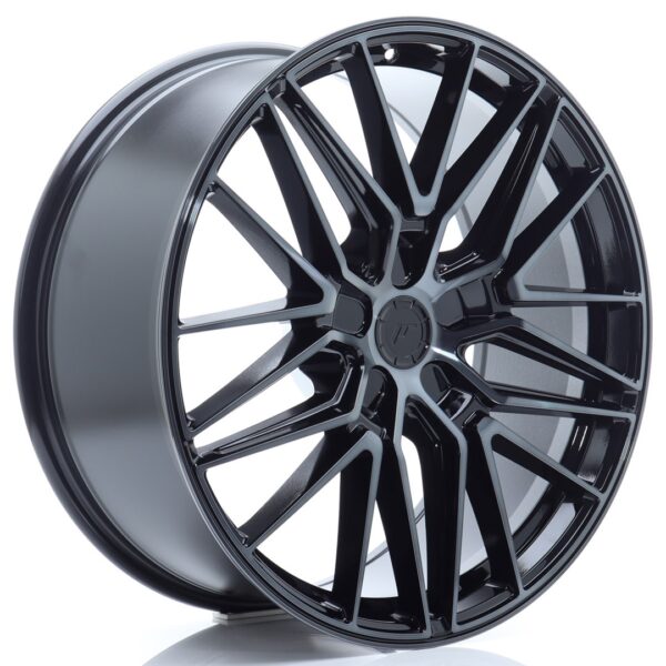 JR Wheels JR38 21x9,5 ET25 5x112 Black Brushed Alloy Wheel