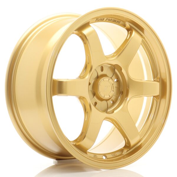 JR Wheels SL03 17x8 ET20-42 5H BLANK Gold Alloy Wheel