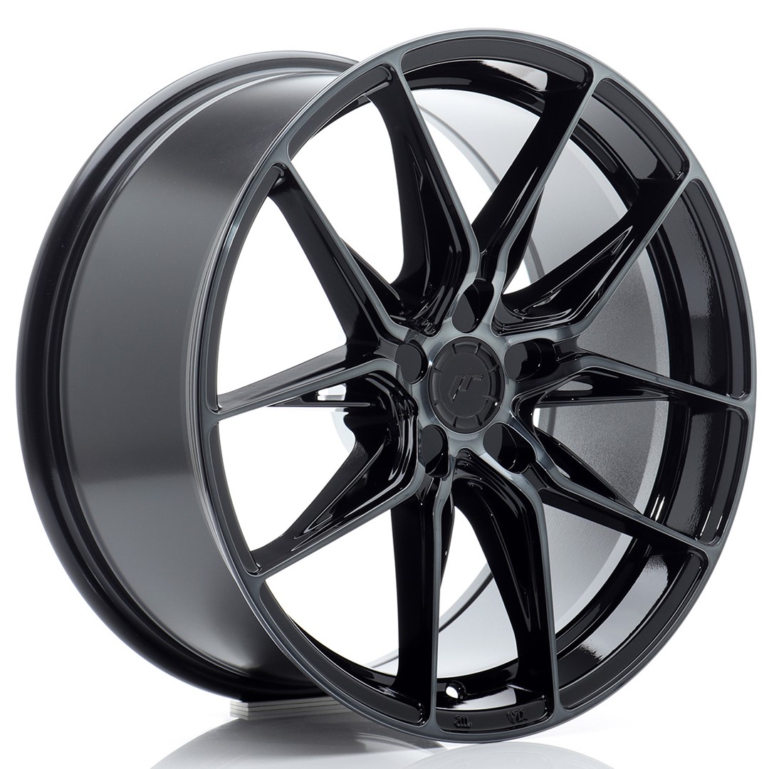 JR Wheels JR44 18x8 ET34 5x120 Black Machined Alloy Wheel