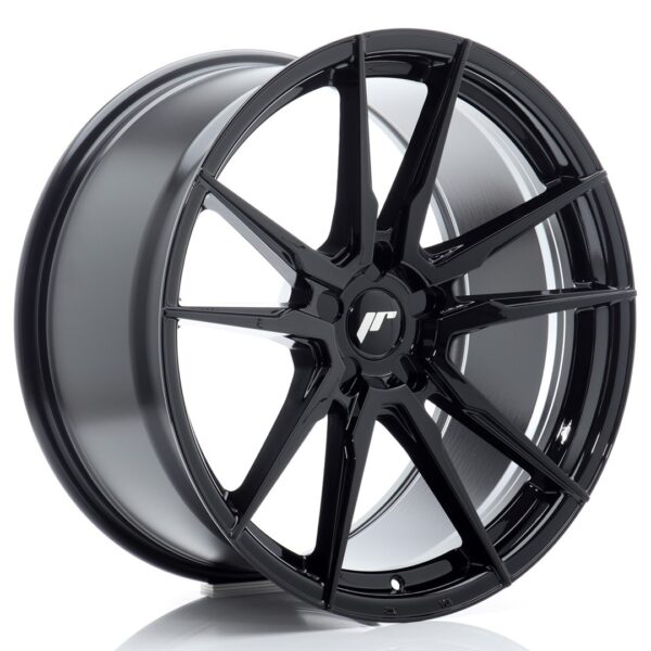 JR Wheels JR21 20x9,5 ET22-40 5H BLANK Gloss Black Alloy Wheel