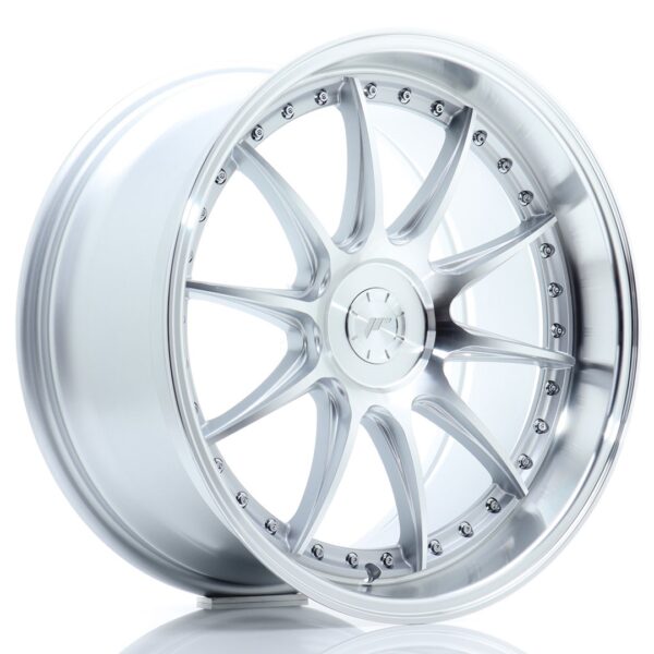 JR Wheels JR41 19x9,5 ET12-22 5H BLANK Silver Machined Face Alloy Wheel