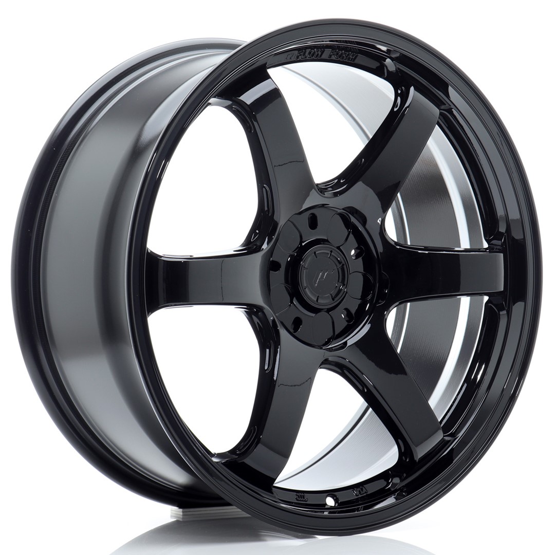JR Wheels SL03 19x9 ET20-45 5H BLANK Gloss Black Alloy Wheel