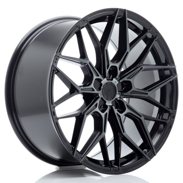 JR Wheels JR46 19x9 ET20-40 5H BLANK Black Machined w/ Tinted Face Alloy Wheel